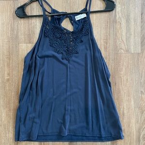Abercrombie and Fitch Navy Tank Top